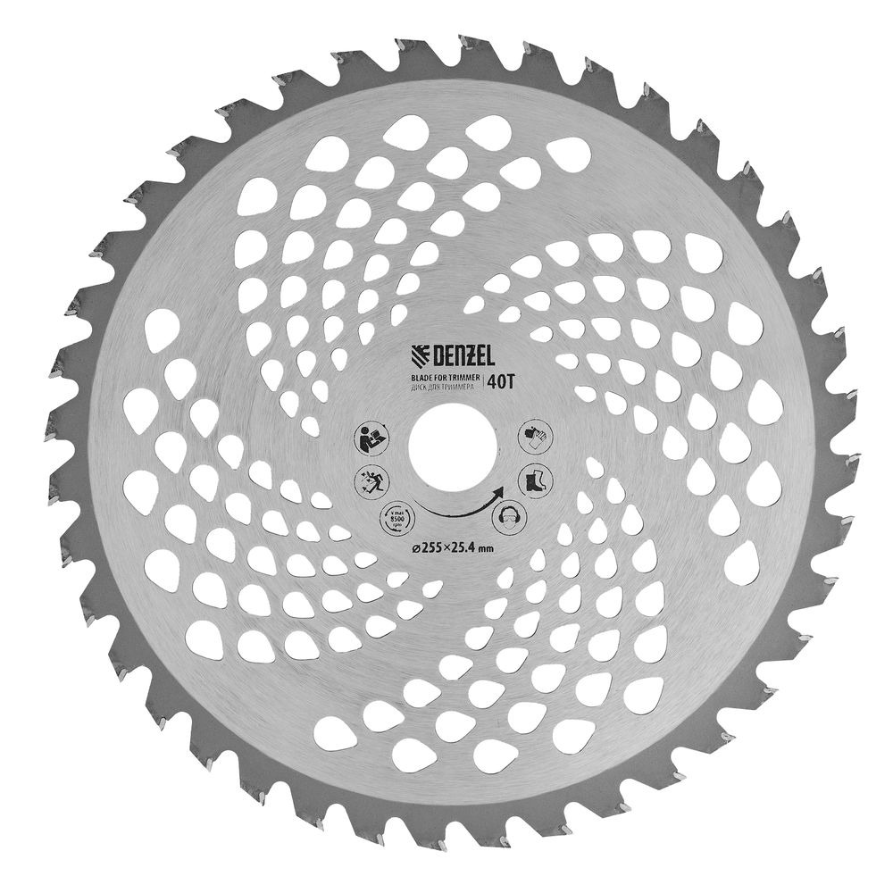 Триммер бензиновый DT 43S, 43 см3, 2.5 л. с, разъемная штанга, состоит из 2 частей Denzel (96225)