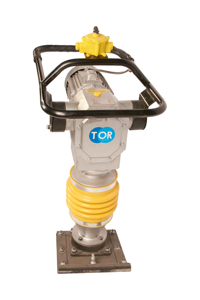 Вибротрамбовка электрическая 65 кг, 9кН 2,2кВт TOR HCD80 (1018809)