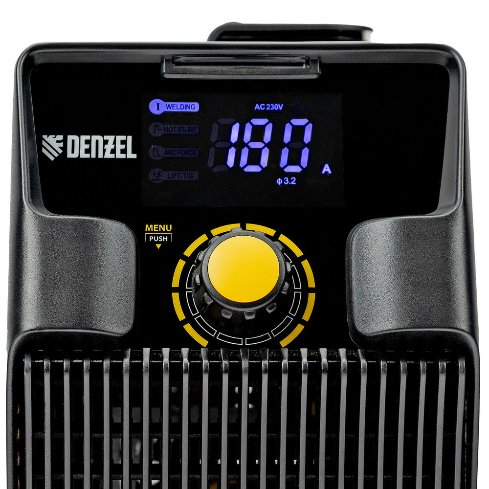 Аппарат инвертор. дуговой сварки SDR-185 Ultra, 180 А, ПВ 60% Denzel (94359)