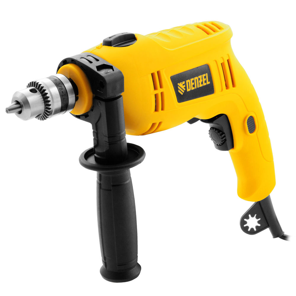 Дрель ударная ID-550, 550 Вт, 0-2900 об/мин, 46400 уд/мин Denzel (26302)
