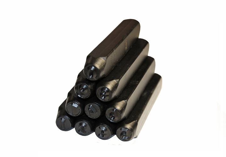 Клейма цифровые № 6 твердосплавные NINZ