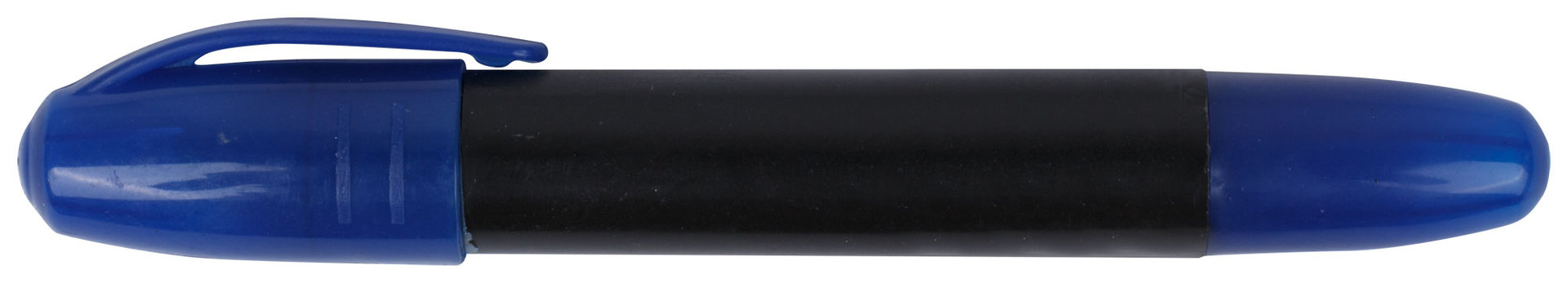 Маркер строительный перманентный, синий (04334)