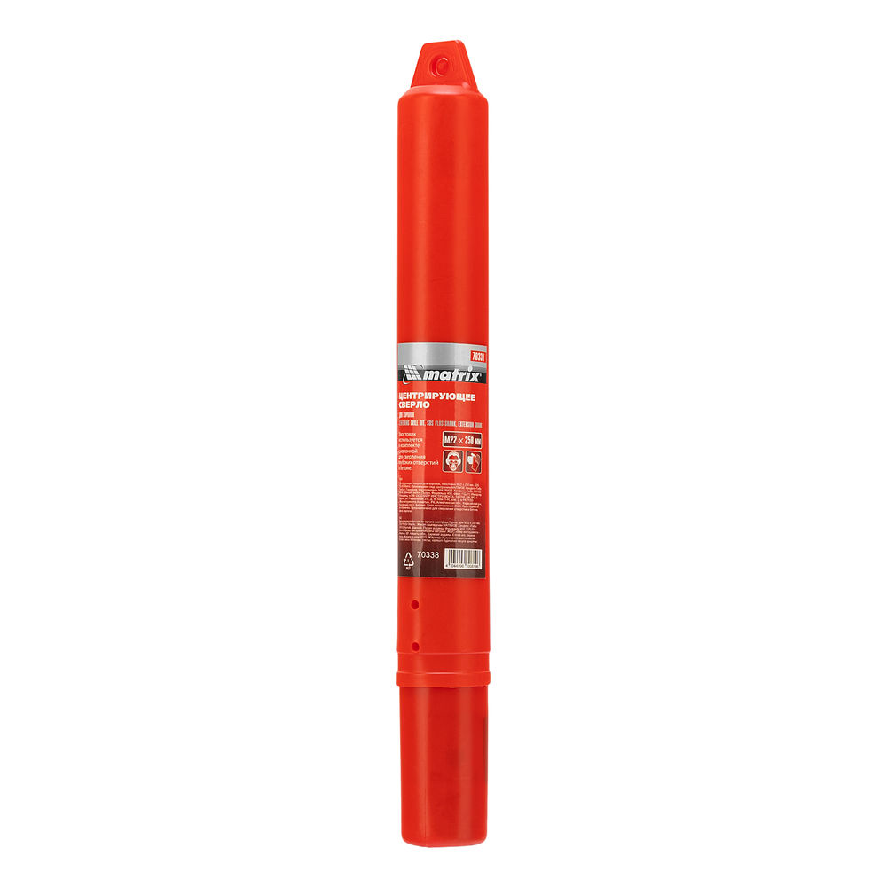 Центрирующее сверло для коронок, хвостовик M22 х 250 мм, SDS Plus Matrix (70338)
