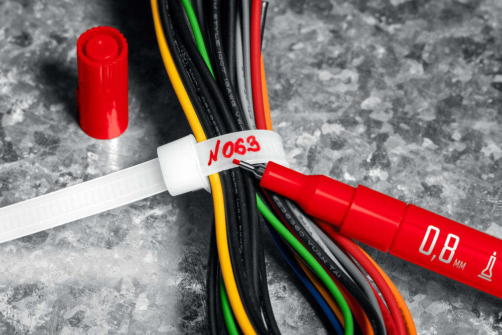 Маркер-краска МК-80 синий, 0.8 мм ЗУБР 06324-7