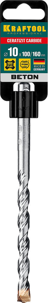 Бур 10 х 160 мм SDS-plus Cerazit Carbide KRAFTOOL 29320-160-10