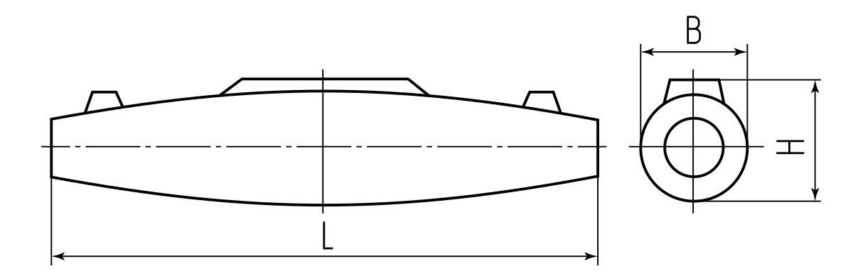 Муфта кабельная заливная соединительная МКС-3(Б) (КВТ) (102650)
