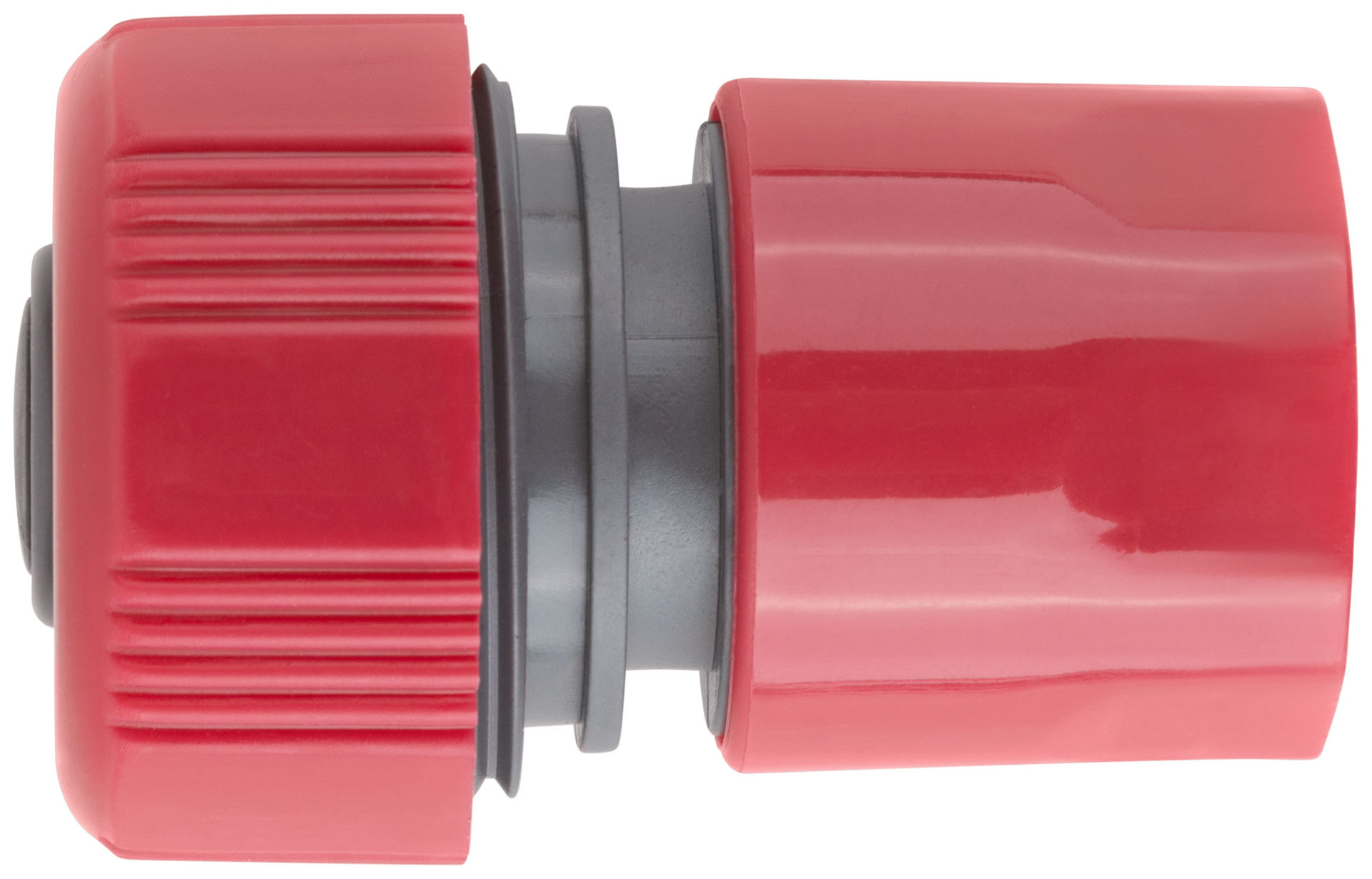 Соединитель пластиковый 3/4, автостоп (76405)