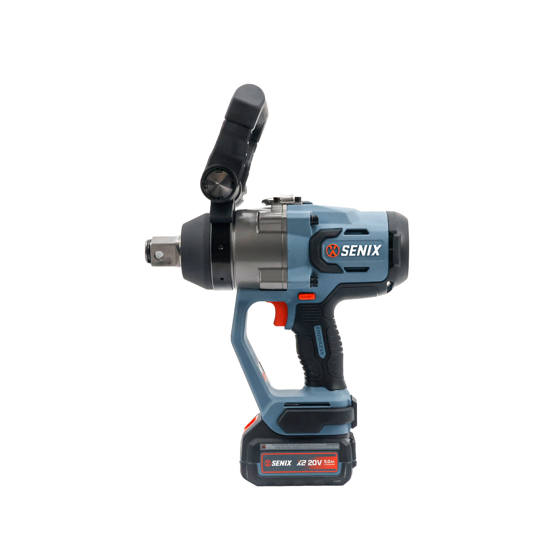 импульсный гайковерт 1, 2000 Нм, бесщ.двиг, без АКБ и ЗУ X2 20В