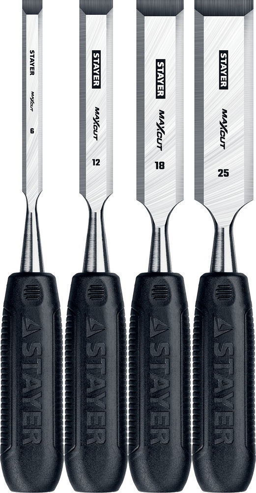 Набор стамесок 4 предм Max-Cut STAYER 1820-H4