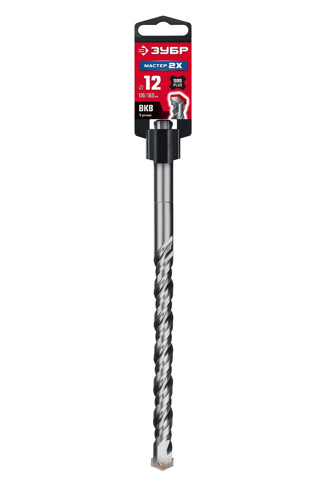 Бур SDS-plus Мастер-2Х 12 x 160 мм ЗУБР 29315-160-12_z01