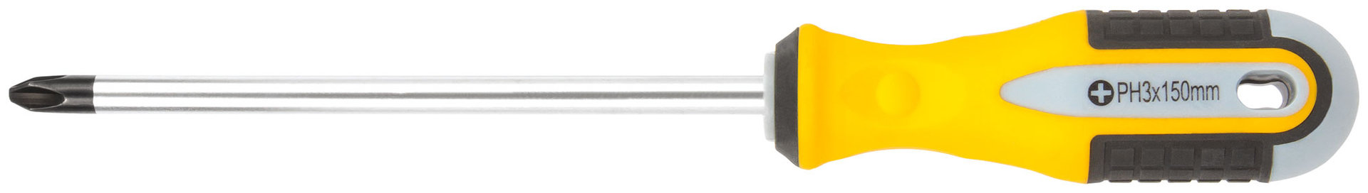 Отвертка Старт, CrV сталь, прорезиненная ручка 8х150 мм РН3 (55179)