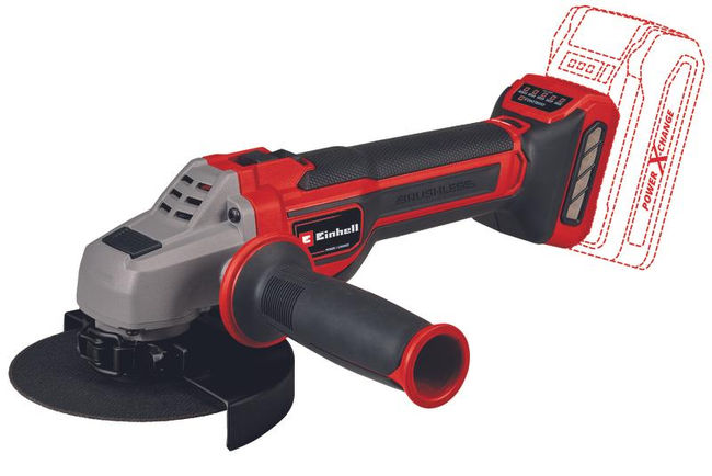 Шлифмашина угловая акк. Einhell PXC TP-AG 18/125 CE Q Li + 1 акк 4 Ач + ЗУ 3 А (4431155SET)