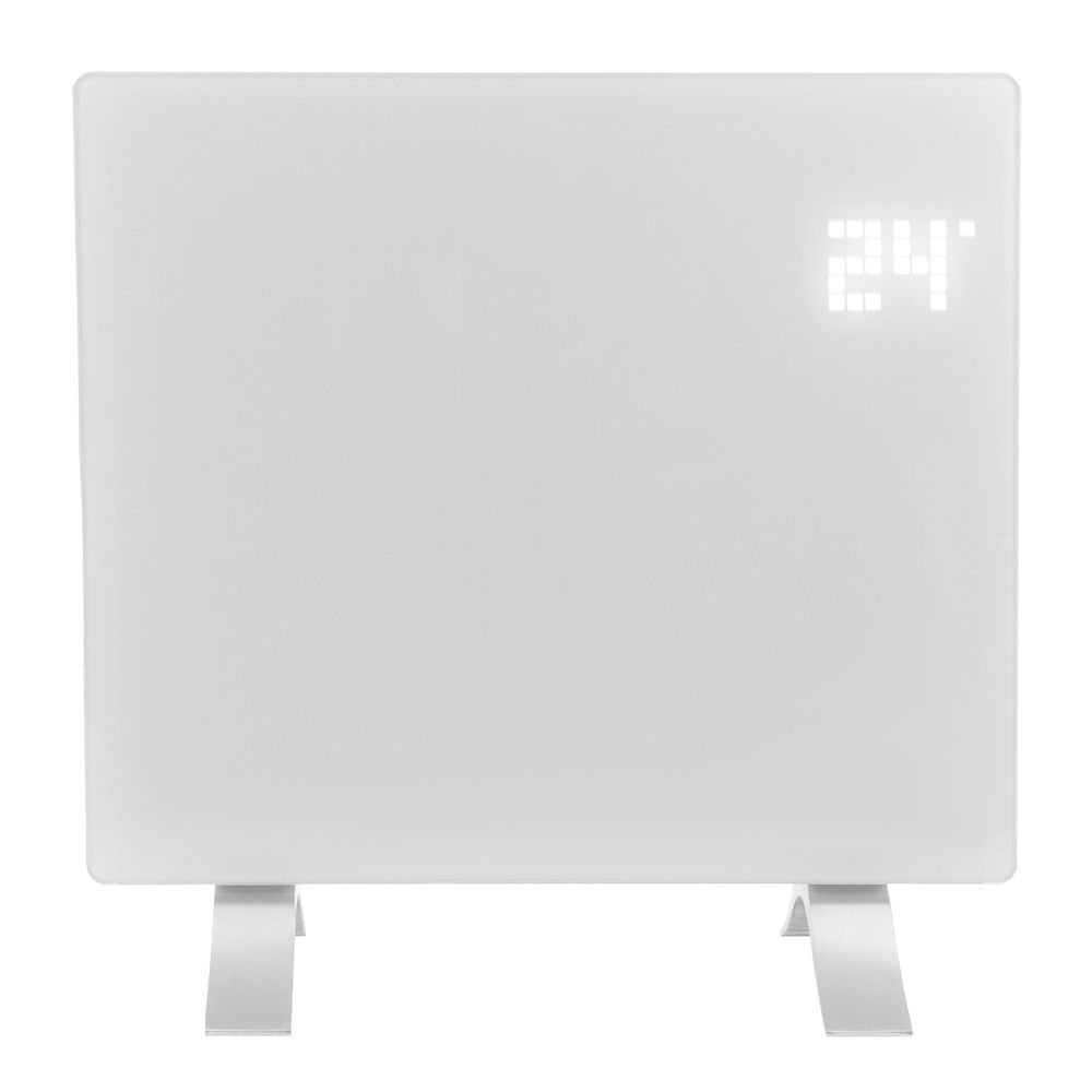 Конвектор электрический OptiPrime-1000, Wi-Fi, тачс, цифровой термостат, 1000 Вт Denzel (98121)