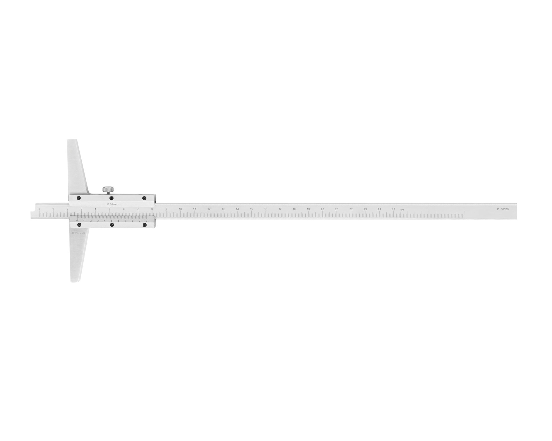 Штангенглубиномер ШГ- 250 0,02 (ГРСИ №93125-24) Micron