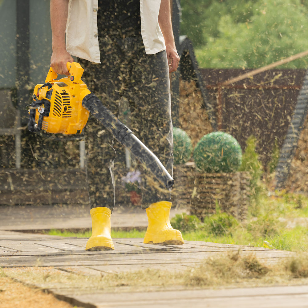 Воздуходувка-пылесос бензиновая GL-260, 26 см3, 1 л.с. Denzel (57902)