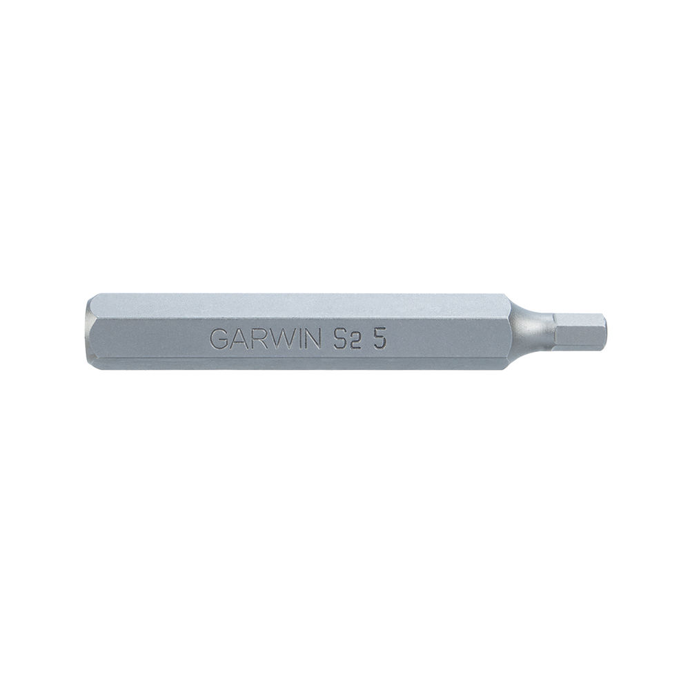 Бита, с шестигранным хвостовиком, 10 мм, H5, 75 мм, 1 шт, GARWIN PRO, 631018-H5
