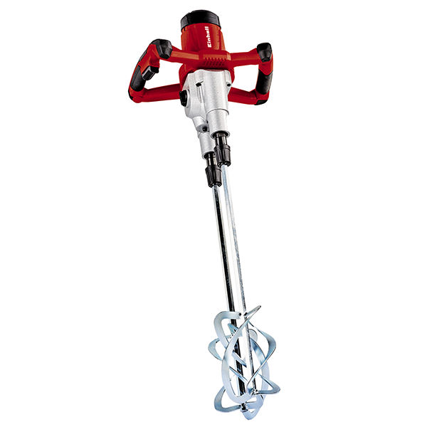Миксер Einhell TE-MX 1600-2 CE Twin,1600Вт,2 шпинделя,2 скорости,0-460/750об/мин,HEX,2 мешалки 120мм (4258561)