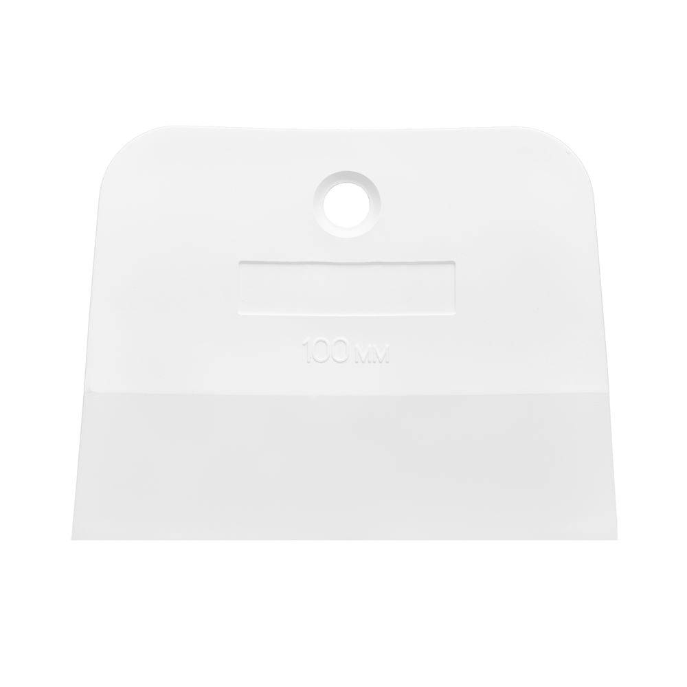 Шпатель, белая резина, 100 мм Сибртех (85834)