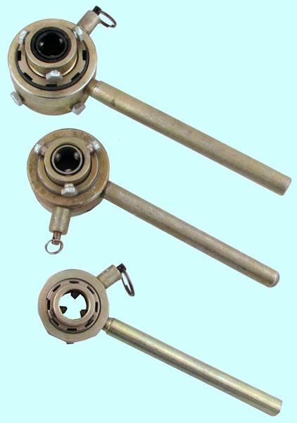 Плашкодержатель d 45мм (М16-М20, G1/2) с трещеткой покр. цинк