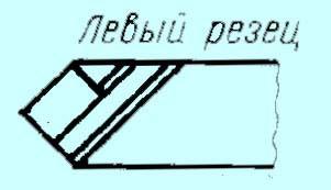 Резец проходной прямой 16х16х120 Р6М5 левый