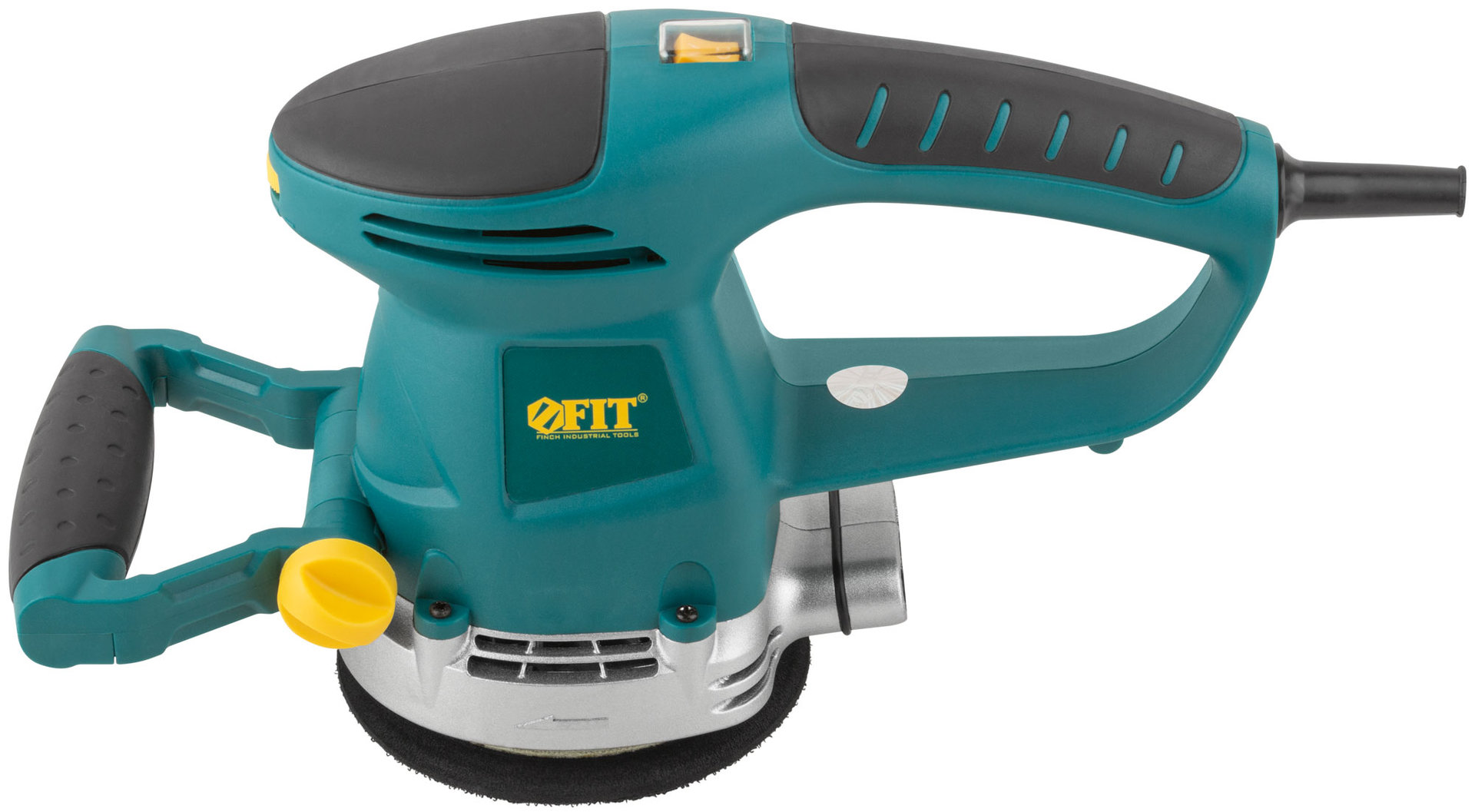 Шлифмашина эксцентриковая 480 Вт; 4000-14000 об/мин; 125 мм; 2 кг; липучка; коробка (80585)