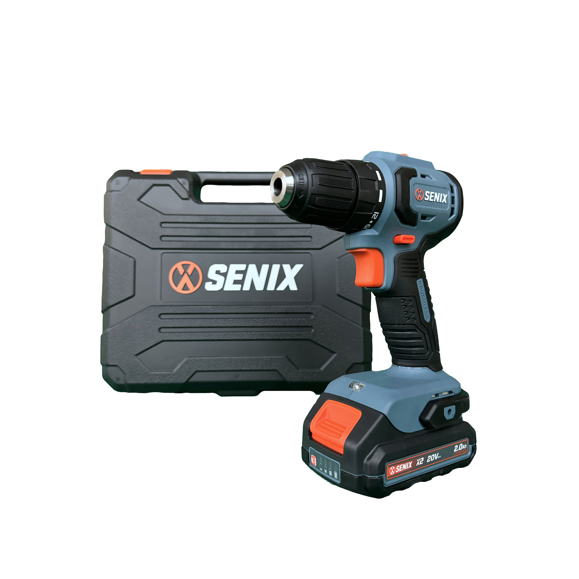 Дрель-шуруповерт, 50 Нм X2 20В