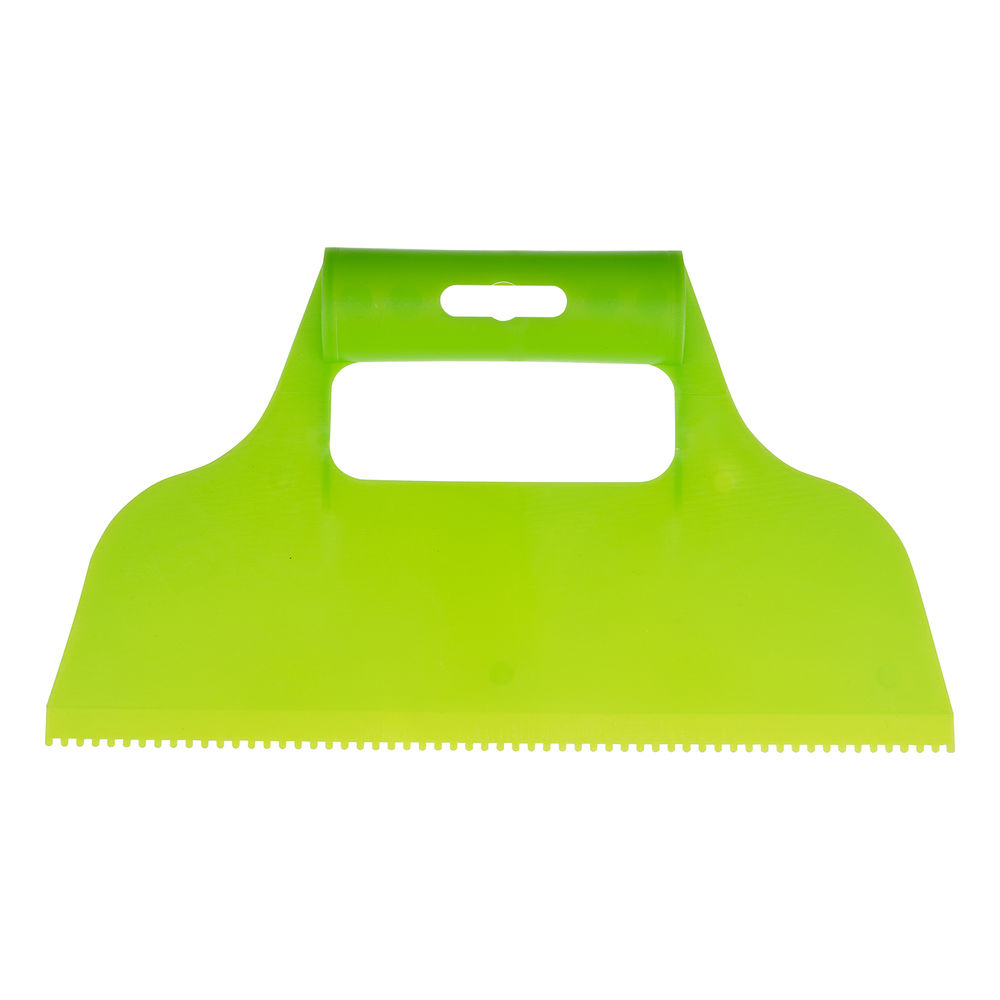 Шпатель для клея, пластмассовый, зубчатый 2 х 2 мм Сибртех (86013)