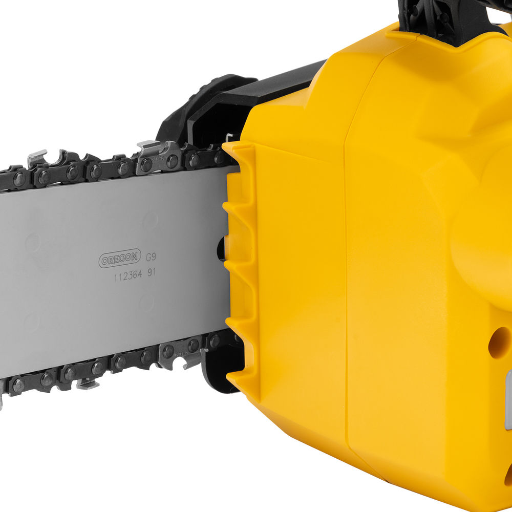 Цепная пила аккумуляторная бесщеточная RCS400-36, Li-ion, 36 В, 4 Ач, шина 400 мм Denzel (58610)