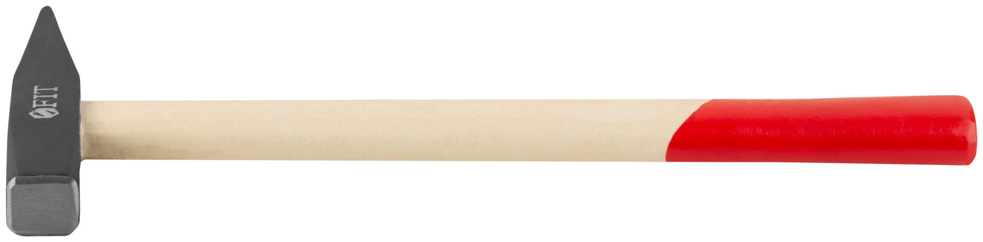 Молоток кованый, деревянная ручка 300 гр. (44203)