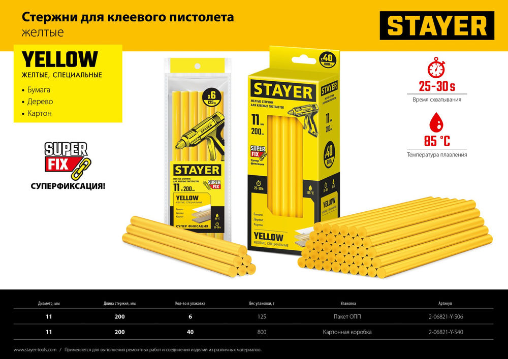 Сверло перовое по дереву Flat STAYER 38x152 мм 2950-38_z01  