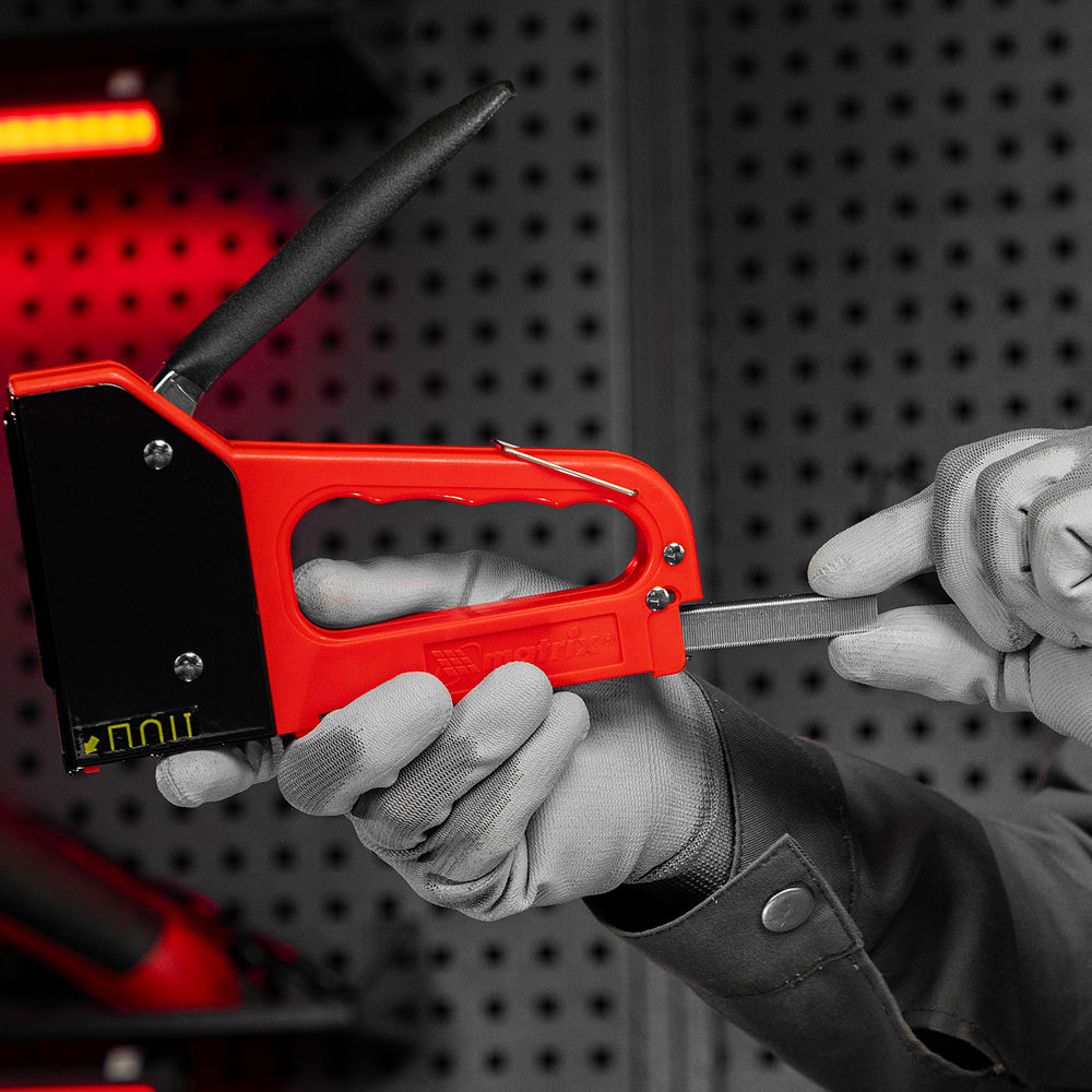 Скобы, 12 мм, для мебельного степлера, закаленные, тип 53, 1000 шт Matrix (41212)