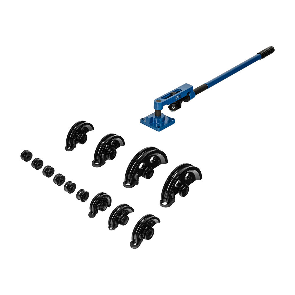 Трубогиб механический, башмаки 3/8-1, в пластиковом кейсе STELS (18112)