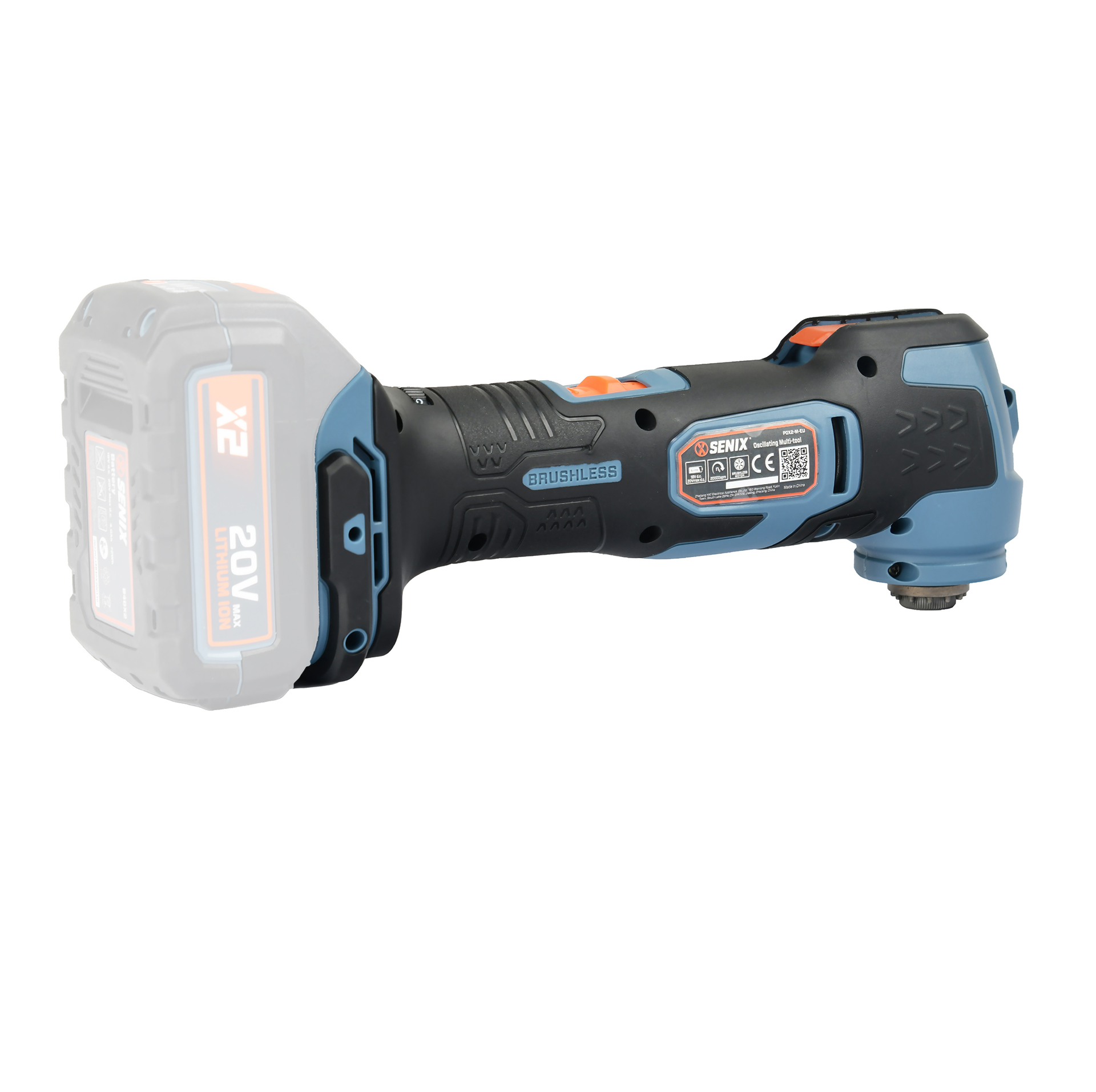 Реноватор (многофункциональный инструмент), без АКБ и ЗУ X2 20В