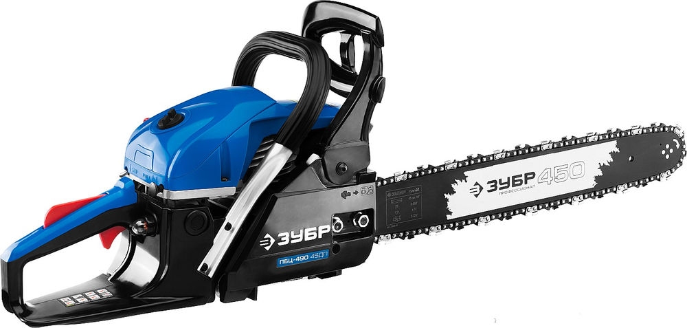 Бензопила 49 см?, 45 см ЗУБР Профессионал ПБЦ-490 45ДП