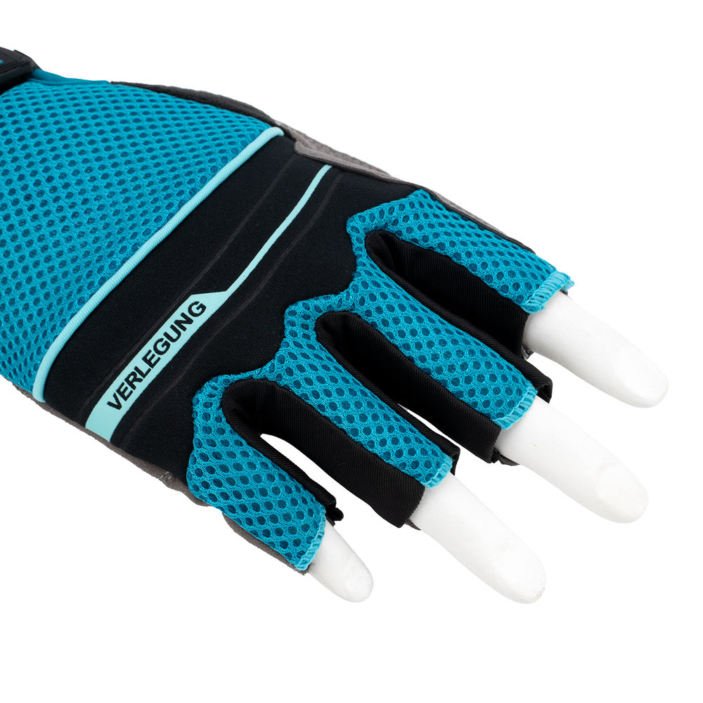 Перчатки комбинированные облегченные, открытые пальцы, AKTIV, размер L (9) Gross (90309)