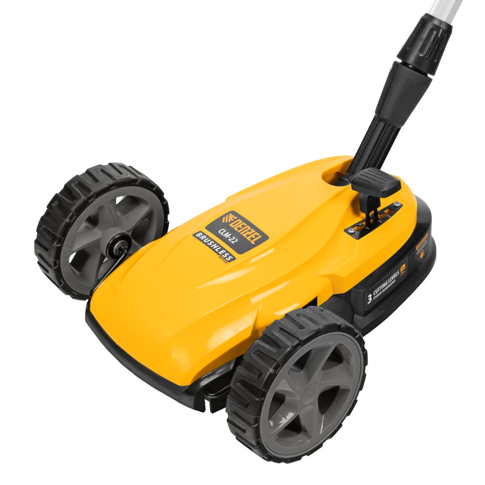 Портативная аккумуляторная газонокосилка CLM-22, Li-ion, 20В, 220 мм // Denzel (58860)