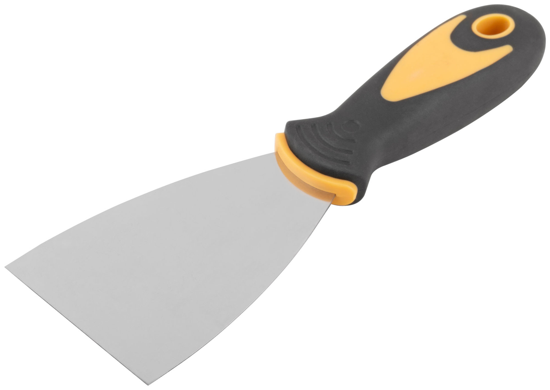 Шпатель, нерж.сталь, прорезиненная ручка 2,5 (63 мм) (06694)