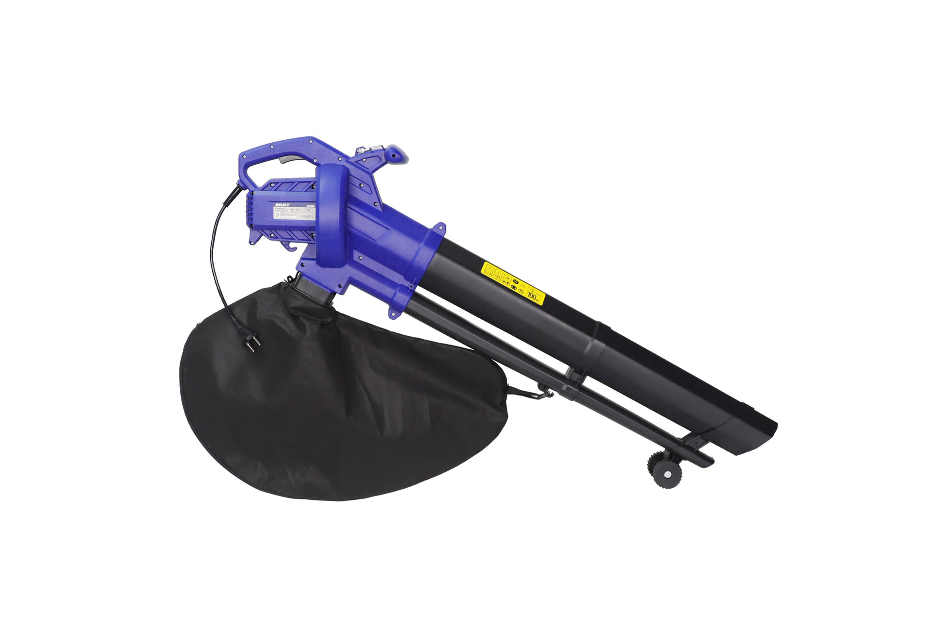 Воздуходувка - пылесос садовый, 2800Вт, 75 м/с