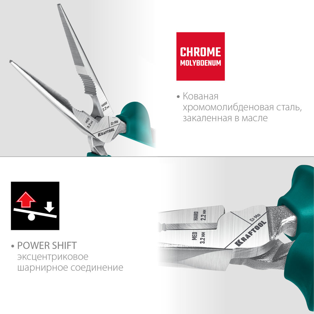 Тонкогубцы KraftMax, 200 мм KRAFTOOL 22011-3-20_z01