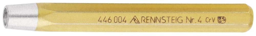 Обжимка для заклёпок DIN 6435, заклёпка O 9 мм, головка O 14.5 мм, 20 x 120 мм, 8-гран. профиль, для придания заклёпочной головке сферической формы (RE-4460090)