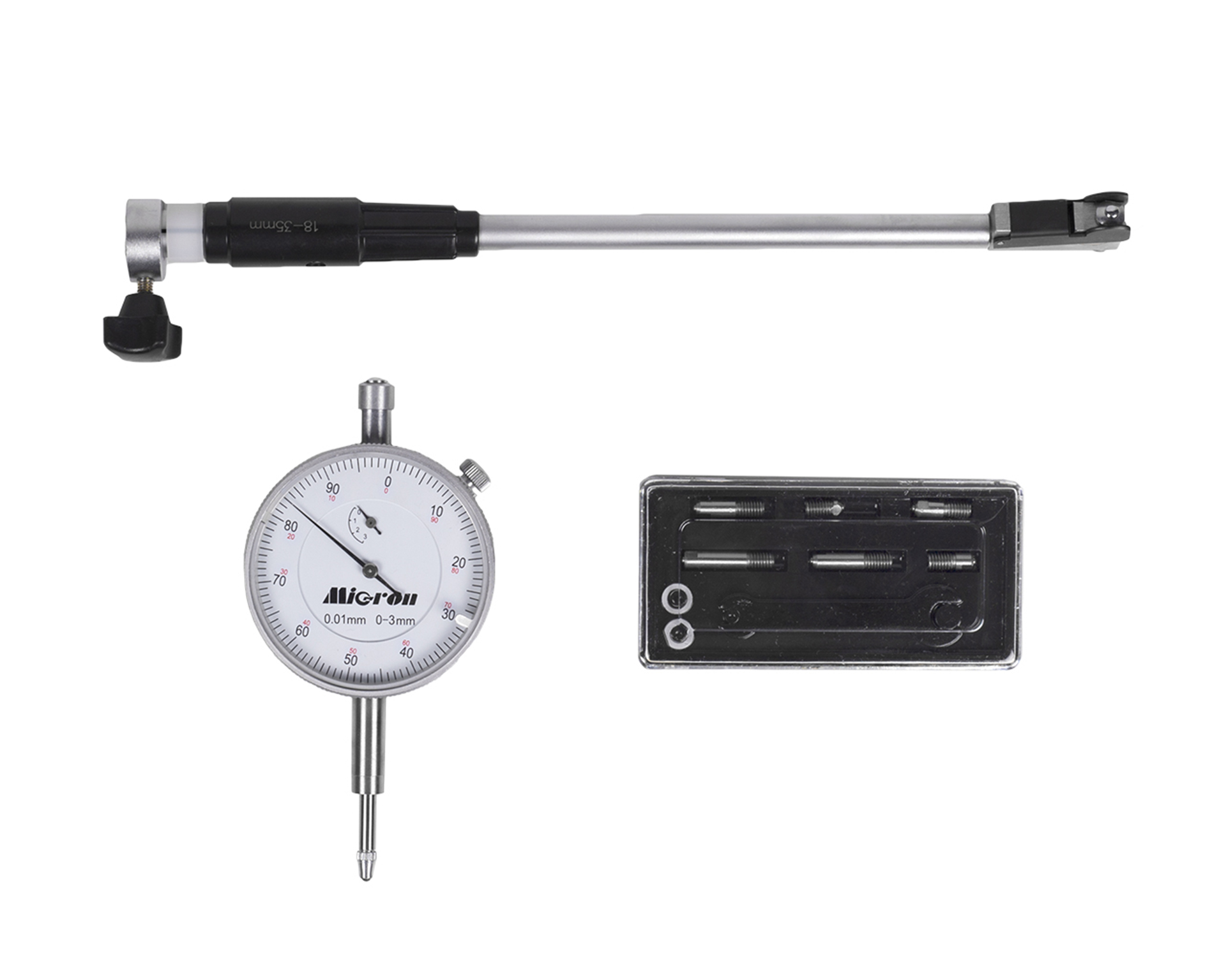 Нутромер индикаторный НИ 18-50 0.01 L=150мм Микрон