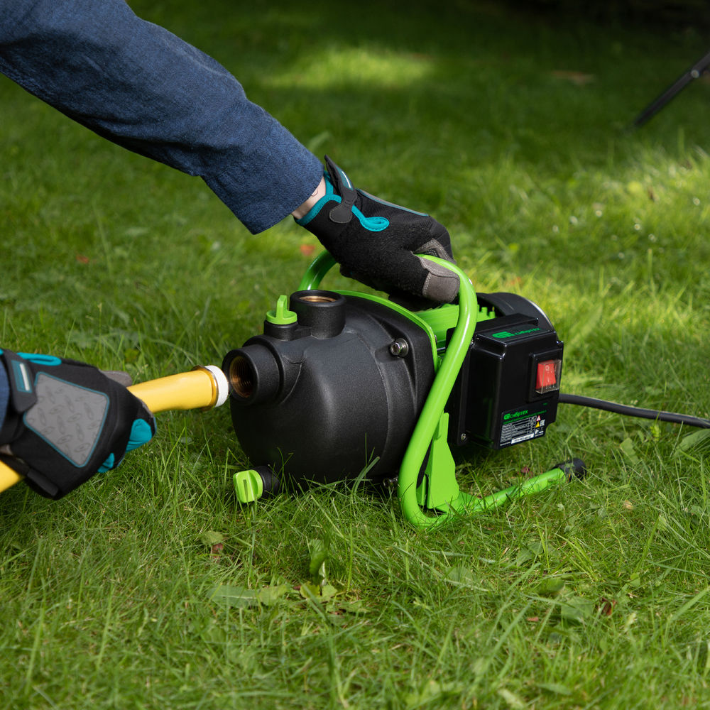 Садовый поверхностный насос СПН850-П, 850 Вт, напор 42 м, 3500 л/ч, пластик Сибртех (97245)