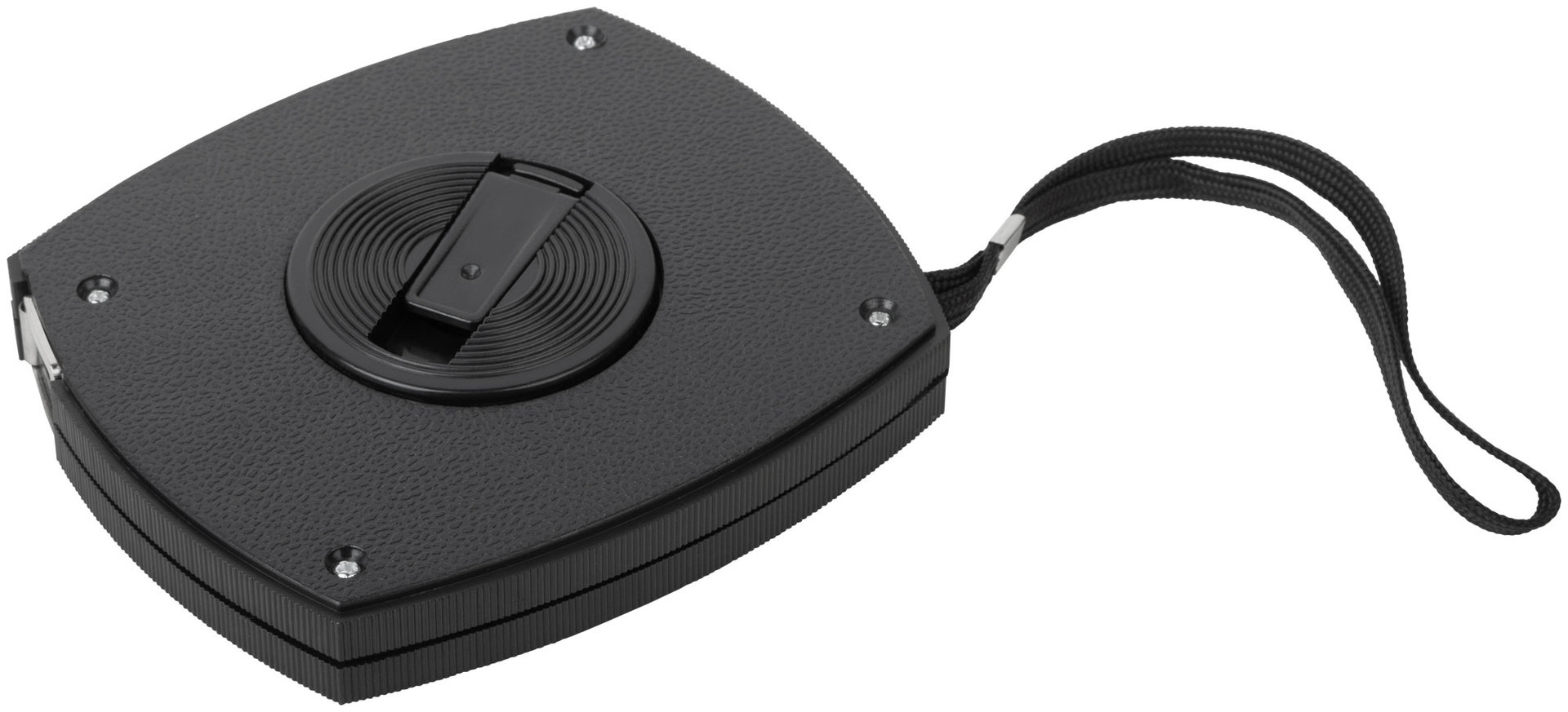 Рулетка, черный закрытый пластиковый корпус, стальная лента 30 м