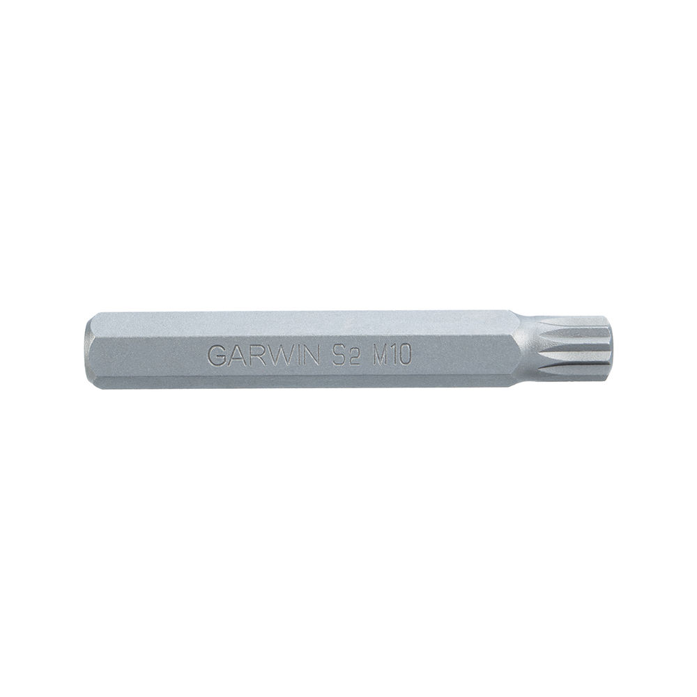 Бита, с шестигранным хвостовиком, 10 мм, M10, 75 мм, 1 шт, GARWIN PRO, 631055-M10