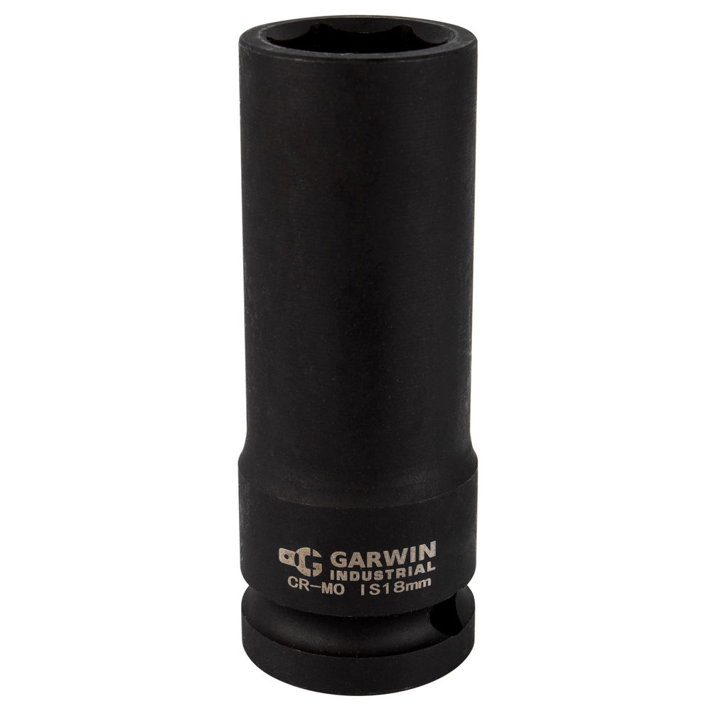 Головка торцевая 6-гранная ударная глубокая 18 мм, 1/2 GARWIN PRO 620272-18