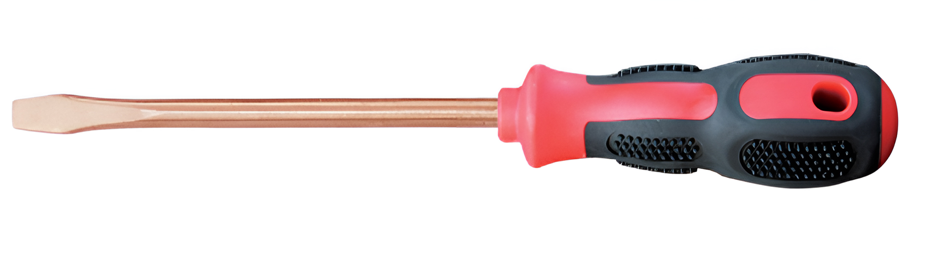Отвертка шлицевая SL 4х100 (общ.184мм) искробезопасный сплав BeCu 260-1012, HORTZ