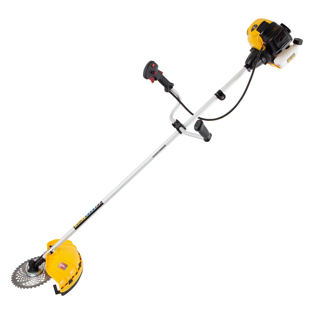 Триммер бензиновый DTL-33, 33 см3, неразъемная штанга Denzel (96261)