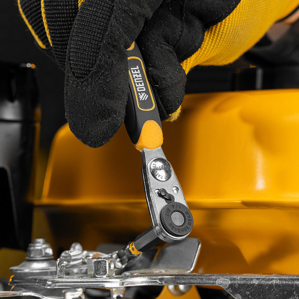 Бита SL6,0х50, сталь S2, шестигранный профиль, 10 шт. Е 6,3 Denzel (11660)