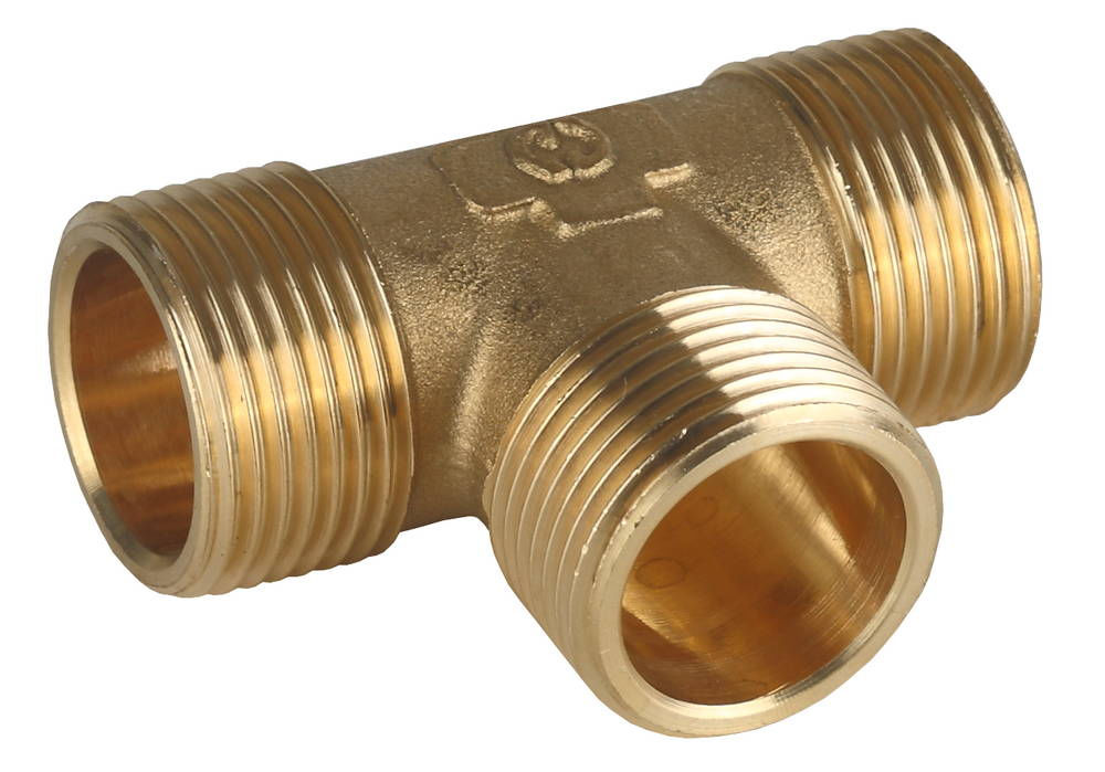 Тройник наружная резьба 3/4, латунь GENERAL FITTINGS 51054-3/4