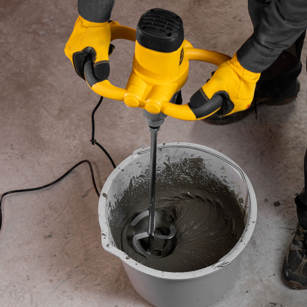 Миксер строительный EM-1-1220, 1220 Вт, 0-480/0-800 об/мин Denzel (27903)